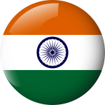 —Pngtree—india round flag glossy glass_14447608
